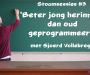 Stoomsessies #3 ‘Beter jong herinnerd dan oud geprogrammeerd’ met Sjoerd Vollebregt